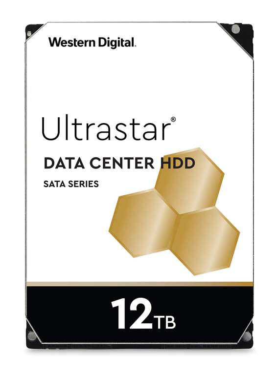 Western Digital WD Ultrastar 12TB DC HC520 (Refurbished) - Sold by Amazon EU