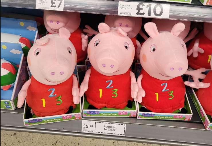 £5.50 Talking Peppa Pig @ Tesco Extra Batley (West Yorkshire)