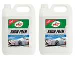 Turtle Wax Snow Foam Car Shampoo 2 x 5 Litre £18 with code @ turtlewaxeurope / eBay
