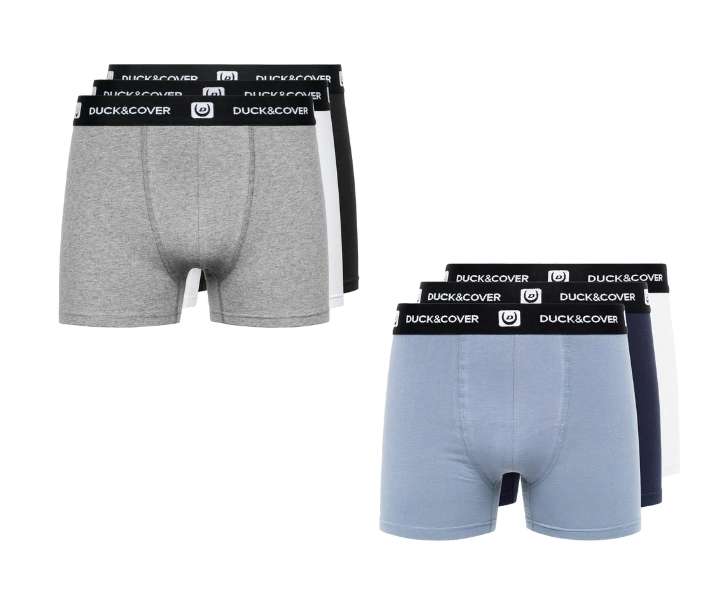 Duck and Cover 3 pack Boxers Reduced with code