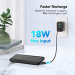 TECKNET 10000mAh Portable Power Bank with 22.5W Fast Charging, PD3.0 and QC4.0, Includes 1m USB-C Cable sold by TECKNET