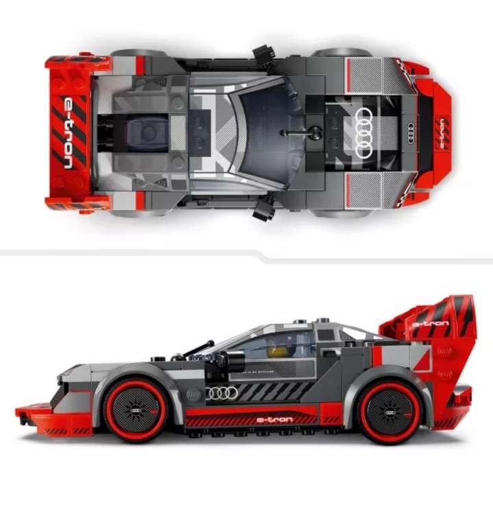 LEGO Icons Bouquet of Roses Flowers Set 10328 | Speed Champions Audi S1 e-tron quattro Race Car Toy Set 76921 £18.89 - w/Code