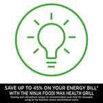 Ninja Foodi MAX Health Grill and Air Fryer [AG551UK], 3.8 L, Grey/Silver £196.76 @ Amazon