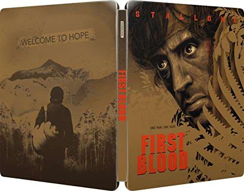 First Blood 40th Anniversary Steelbook [4K UHD + Blu-ray] £20 delivered @ Amazon