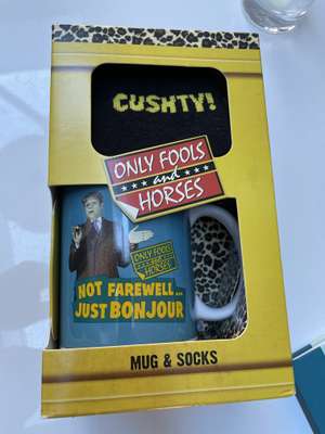 Clearance - Only Fools and Horses Mug and Socks - 80p @ Tesco Goodmayes