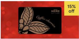 Caffe Nero E-gift cards- 15% off @ Tesco Gift Cards