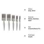 Harris Essentials Walls & Ceilings Paint Brush Set - Pack of 5 (0.5", 1", 1.5", 2 x 2") £4.80 @ Amazon