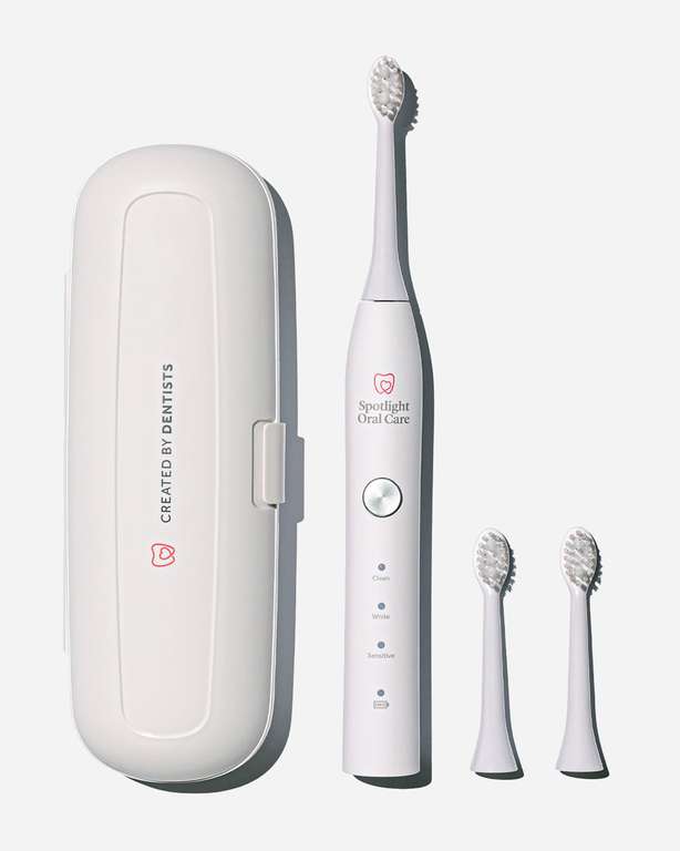 Sonic Toothbrush & Free Whitening Essentials Bundle worth £72 - £66 with code with free delivery @ Spotlight Oral Care