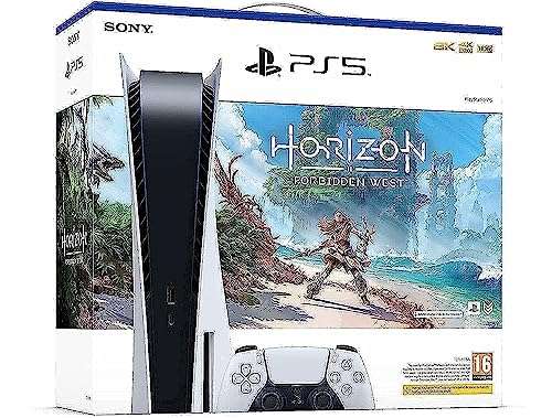 Sony PlayStation PS5 Disk Console + Horizon Forbidden West Bundle - Used: Very Good £366.11 (Digital Code May Be Missing) @ Amazon Warehouse