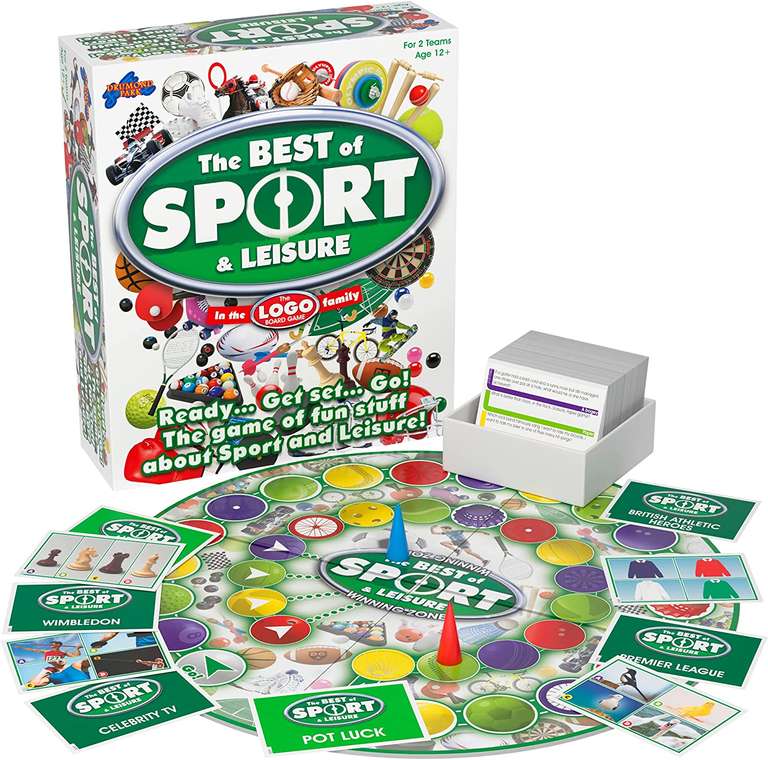 Drumond Park LOGO Best of Sport and Leisure Board Game, Board Game for Sports Fans, Family Games - £10.56 @ Amazon