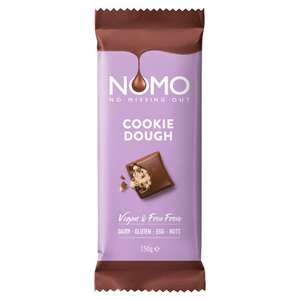 NoMo Cookie Dough chocolate 150g Ipswich