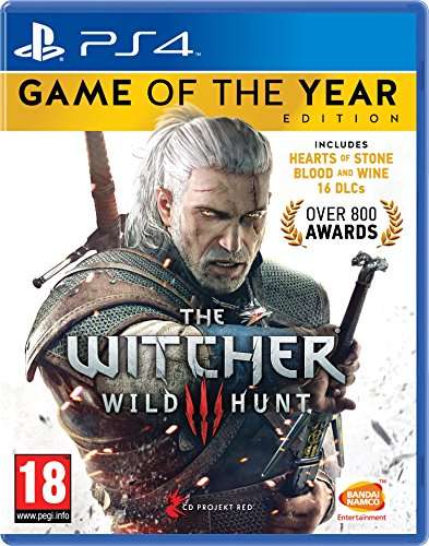 The Witcher 3 Game of the Year Edition (PS4) Free PS5 upgrade.