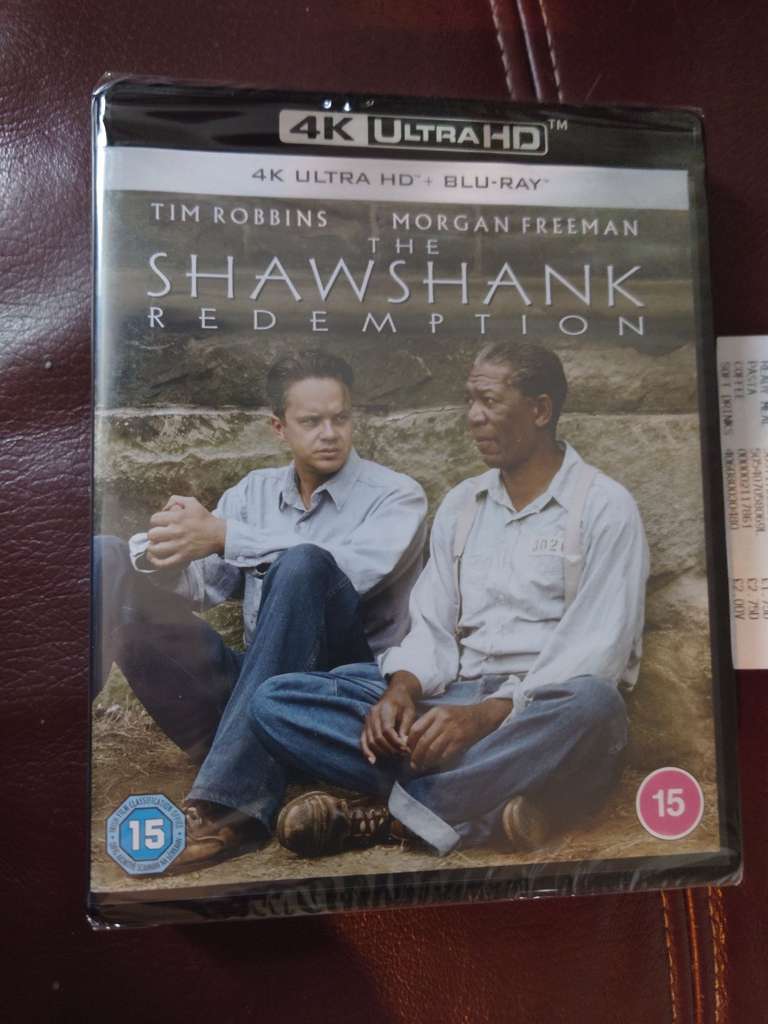 Shawshank Redemption 4k Ultra HD + Blu-ray £7 @ Asda Taunton