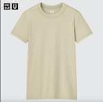 UNIQLO U Women's Crew Neck Short Sleeved T-Shirt + Free Click & Collect