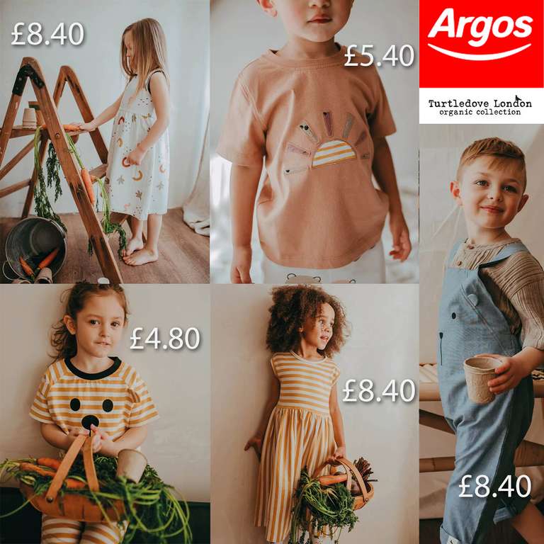 Turtledove London Organic Collection - Kids Clothing Sale - Free Click & Collect