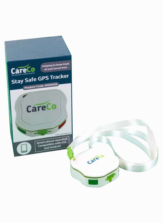 Stay Safe GPS Tracker - £39.99 / £43.94 delivered @ CareCo