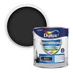 Dulux Weather Shield Quick Dry Satin Paint, 2.5 L - Black £35.27 @ Amazon