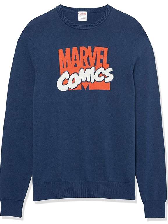 Amazon Essentials Men's Star Wars Crew Sweater, Size L - £6.39/ Marvel, Size S £5.55/Captain America size S £5.08 at Amazon