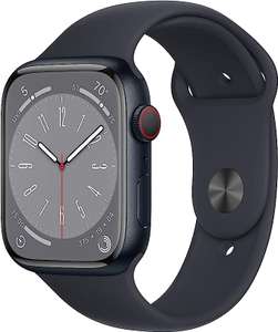 Apple Watch Series 8 GPS + Cellular 41mm Midnight Sport Band - Free Collection