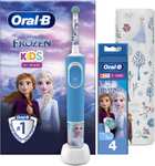 Oral-B Vitality Kids Giftset - Frozen + 4 Frozen Kids Refills