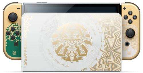 Nintendo Switch OLED Console - The Legend of Zelda Tears of The Kingdom Edition - £297.49 with code (UK Mainland) @ eBay / Box