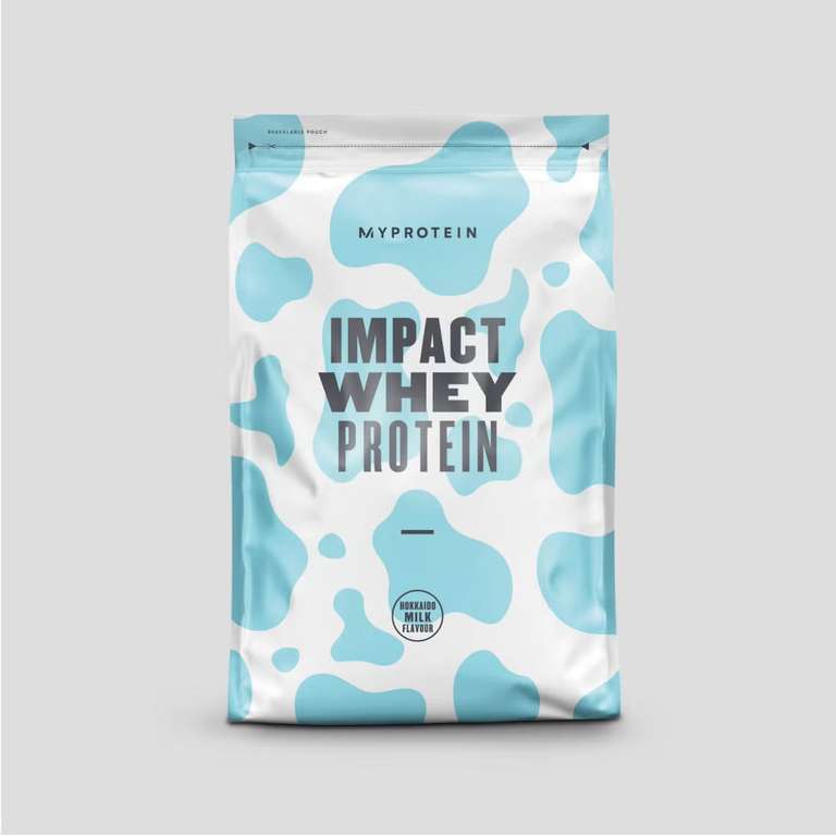 My Protein 1kg Impact Whey Protein All Flavours now £10 with code + free delivery Payday Deal
