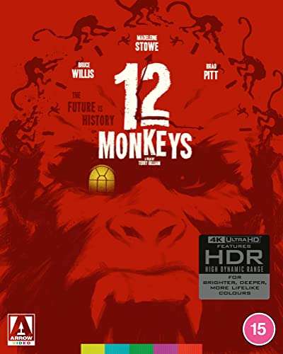12 Monkeys 4K UHD £13.49 @ Amazon