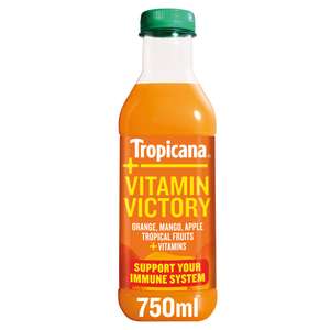 Tropicana+ Vitamin Victory Fruit Juice 750ml - 49p @ Farm Foods Colne