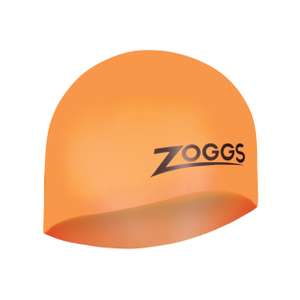 Zoggs Easy-fit silicone swim cap, Comfortable Fit, Hydrodynamic Design, Latex Free