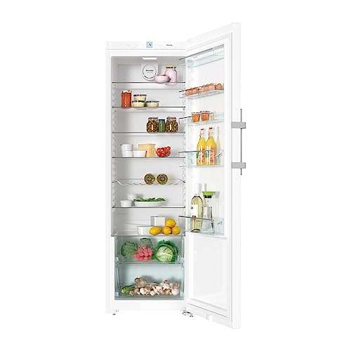 Miele K28202 D Freestanding Refrigerator (1830x600x630 - 385l) with DynaCool and LED Lighting, in White