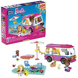 MEGA Barbie Adventure DreamCamper building set £8.99 delivered at Amazon