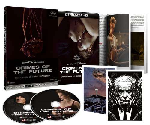 Crimes Of The Future (4K UHD + Blu-ray) Limited Edition @ Amazon Italy