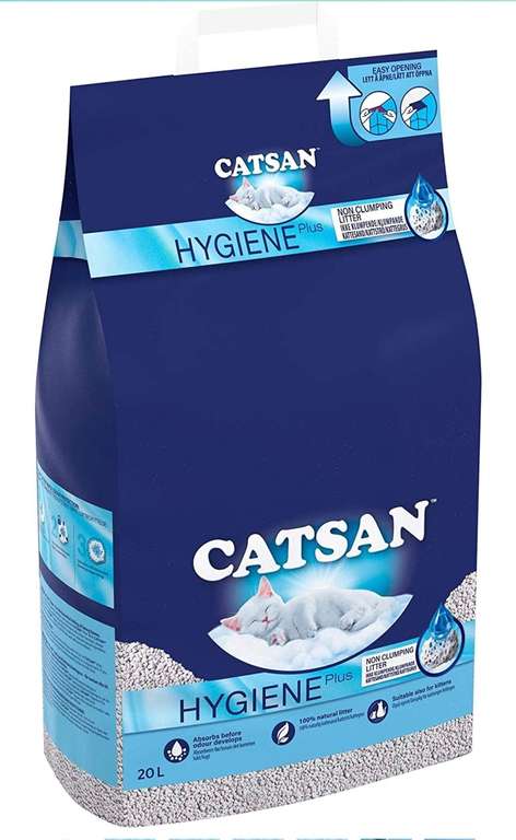 Catsan Hygiene Cat Litter 20L £10.19 @ Amazon