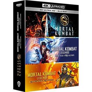 Mortal Kombat 2021 + Mortal Kombat Legends : Scorpion's Revenge & Battle of The Realms 4K UHD + Blu-ray - £18.77 delivered @ Amazon France