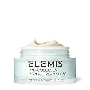 Elemis Pro-Collagen Marine Cream with SPF 30, 3-in-1 Smoothing Face Moisturiser with Chlorella 50ml £69.60 / £62.64 S&S @ Amazon