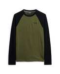 Superdry Essential Baseball Long Sleeve Top (Sizes S-XXL)