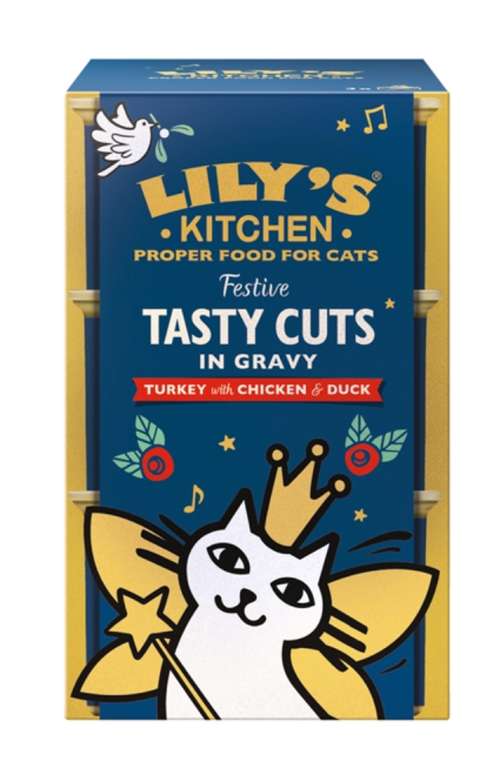 Lily's Kitchen Festive Tasty Cuts in Gravy 3x85g 40p Instore Sainsburys (Brentwood)