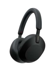 Sony WH-1000XM5 Noise-Cancelling Over-Ear Headphones - 30 hours battery life - Optimised for Alexa and Google Assistant w/code free C&C