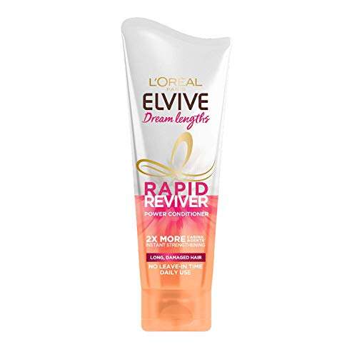 L’Oreal Elvive Dream Lengths Rapid Reviver Power Conditioner, 180ml £2.85/£2.55 S&S