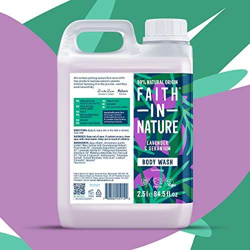 Faith In Nature Natural Lavender & Geranium Body Wash