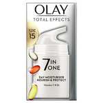 Olay Total Effects 7-In-1 Anti-Ageing Moisturiser With Spf15, Niacinamide, Vitamin C And E (50 Ml)