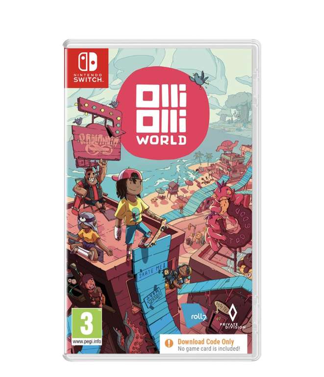 OlliOlli World Nintendo Switch (Code in Box) - £5.00 (Click and Collect at limited stores) @ Smyths