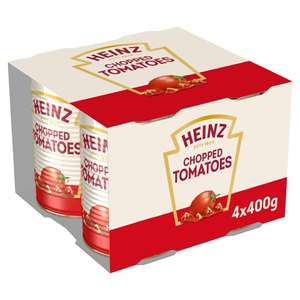 Heinz chopped tomatoes 4 tins for £1 in Peterhead