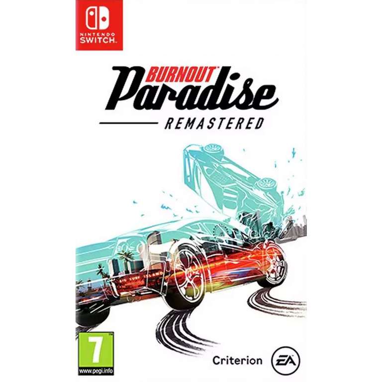 Burnout Paradise Remastered Nintendo Switch (Download)