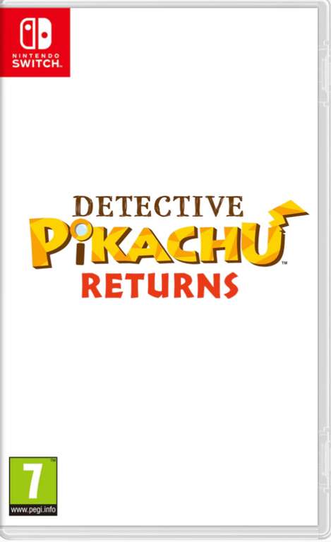 Detective Pikachu Returns (Nintendo Switch) - with code