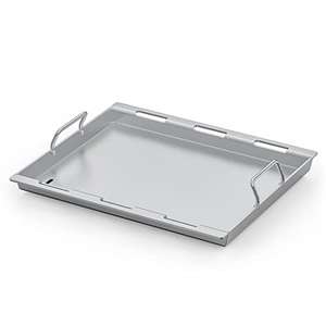 Onlyfire Stainless Steel Rectangle Griddle Plancha with Handles, for Weber Spirit 2xx Series