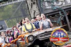 Merlin Thrilling Theme Park Tickets for Two (Alton Towers, Legoland etc.)