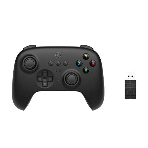 8BitDo Ultimate Controller with Charging Dock 2.4g for Windows and Android - Black & White £39.99 @ Amazon