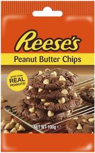 Reese's Peanut Butter Baking Chips, 100g £1 / 85p-95p subscribe and save @ Amazon
