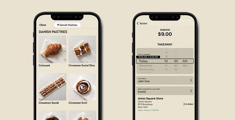Free Pastry (via Mobile App)